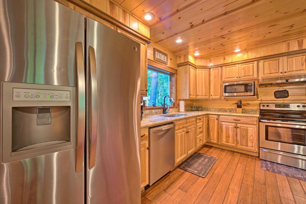 Creekside Broken Bow Cabin With Hot Tub And Fire Pit! Stephens Gap 외부 사진