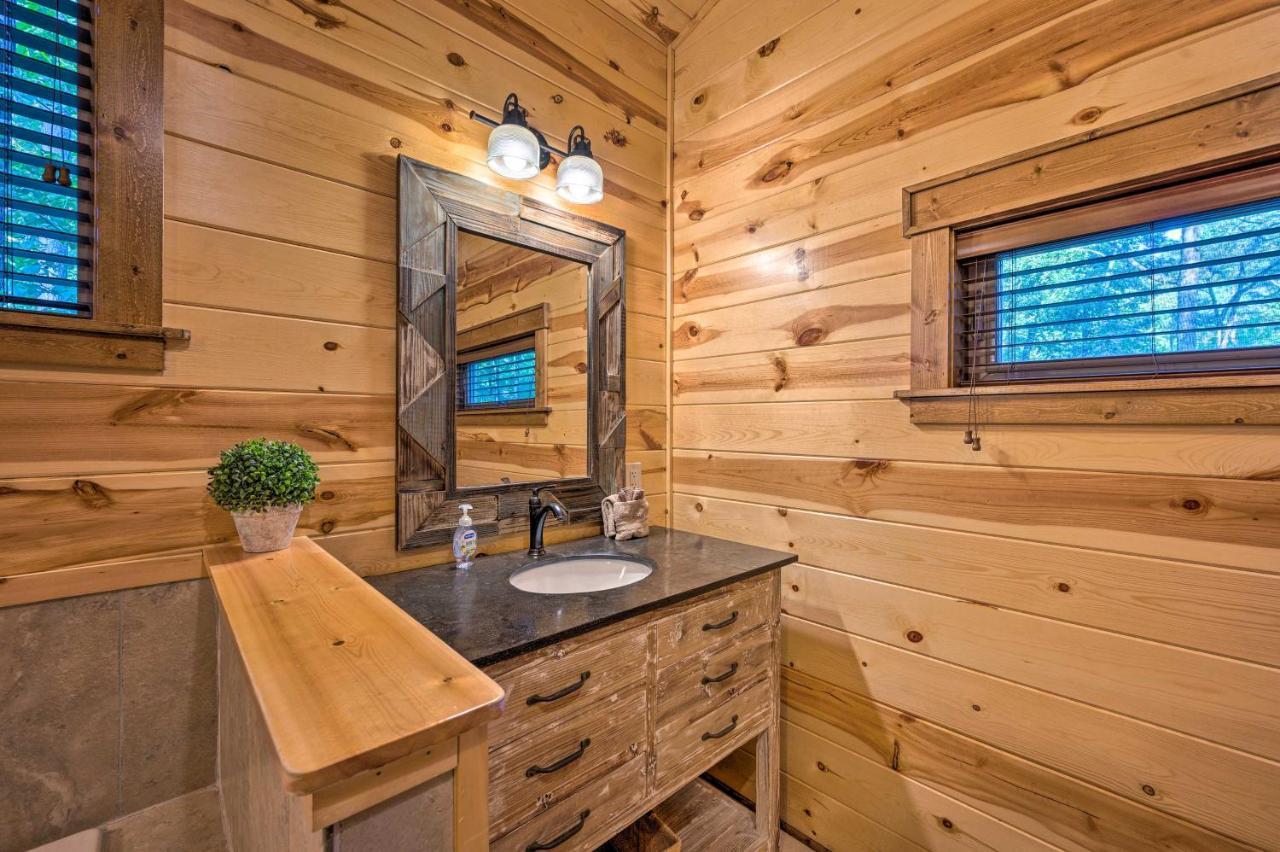 Creekside Broken Bow Cabin With Hot Tub And Fire Pit! Stephens Gap 외부 사진