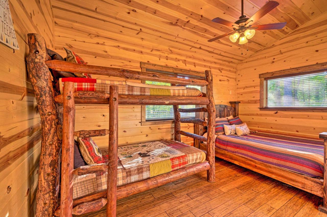 Creekside Broken Bow Cabin With Hot Tub And Fire Pit! Stephens Gap 외부 사진