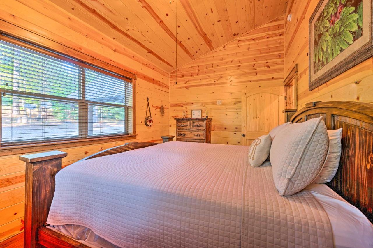 Creekside Broken Bow Cabin With Hot Tub And Fire Pit! Stephens Gap 외부 사진